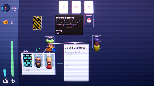 Screenshot 2 of Telenovela Simulator - additional gameplay view
