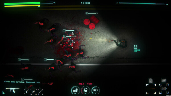 Screenshot of CHECKPOINT Z gameplay showing in-action mechanics