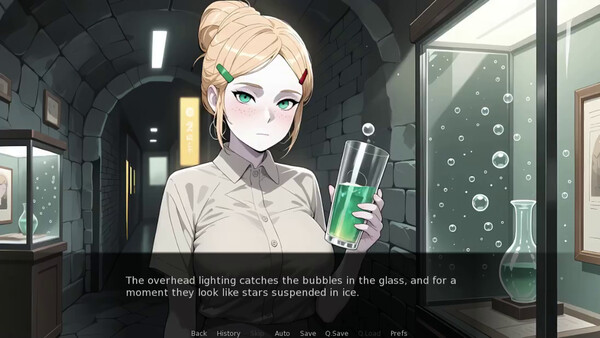 Screenshot of Glass and Ember gameplay showing in-action mechanics