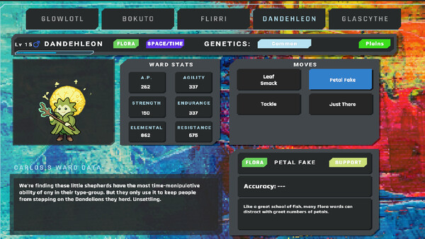 Screenshot of Overworld: Colosseum gameplay showing in-action mechanics