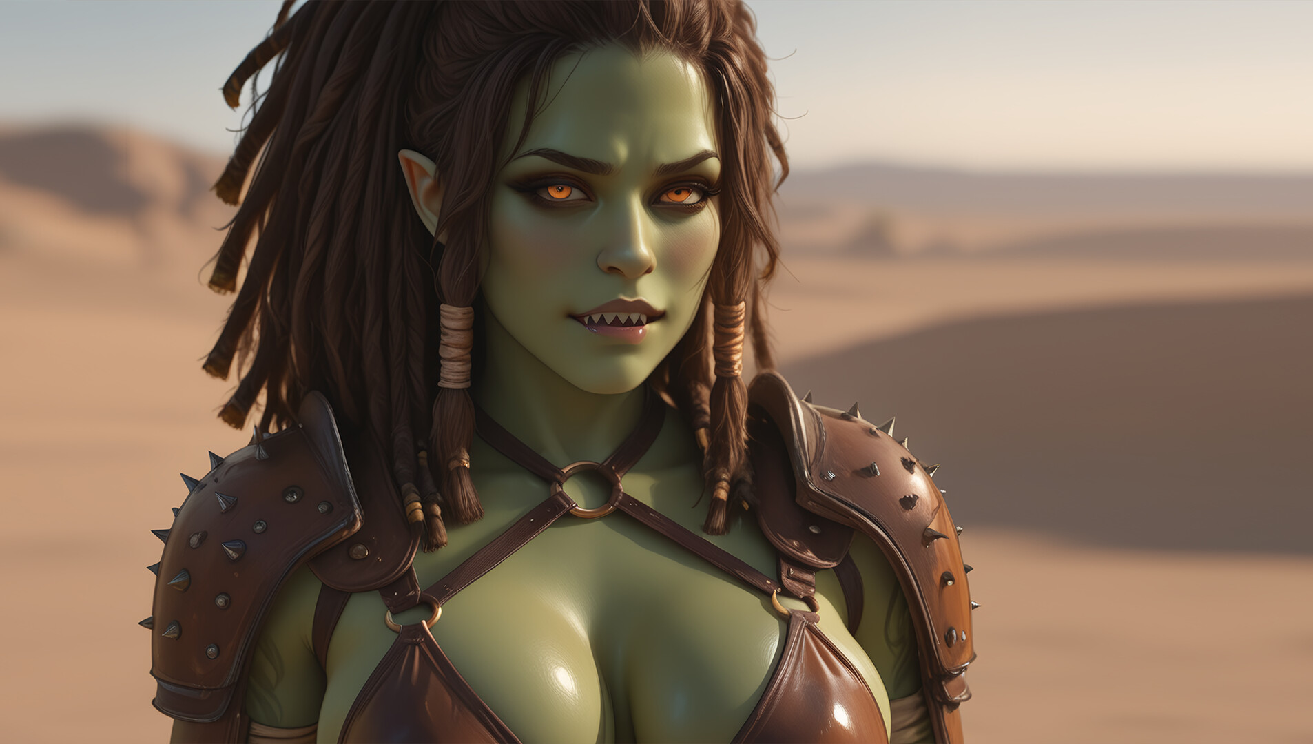 Tribal Fantasy: Orc Girl Romance screenshot 8
