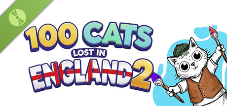 100 Cats Lost In England 2 Find & Color Demo