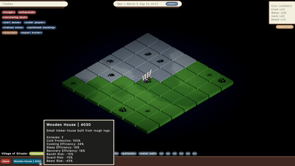 Screenshot 4 of Arduus: Minimalist Open World Survival Craft RPG - final gameplay screenshot