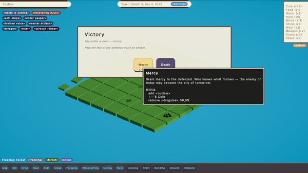 Screenshot 3 of Arduus: Minimalist Open World Survival Craft RPG - more gameplay footage