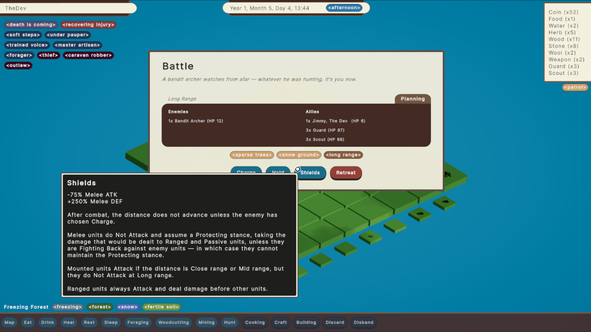 Arduus: Minimalist Open World Survival Craft RPG screenshot #2