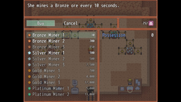 Screenshot 3 of Miner Girls - more gameplay footage