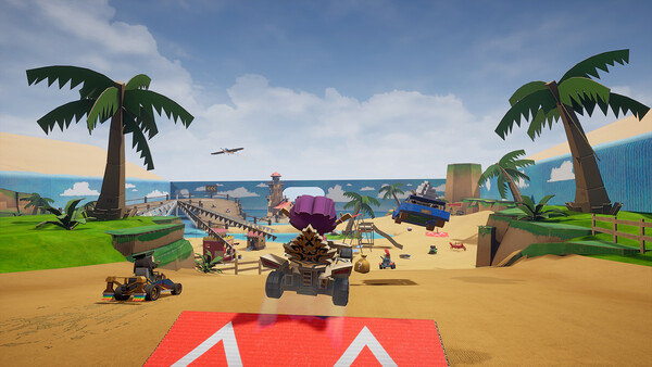Screenshot 3 of Kartboard Dash - more gameplay footage