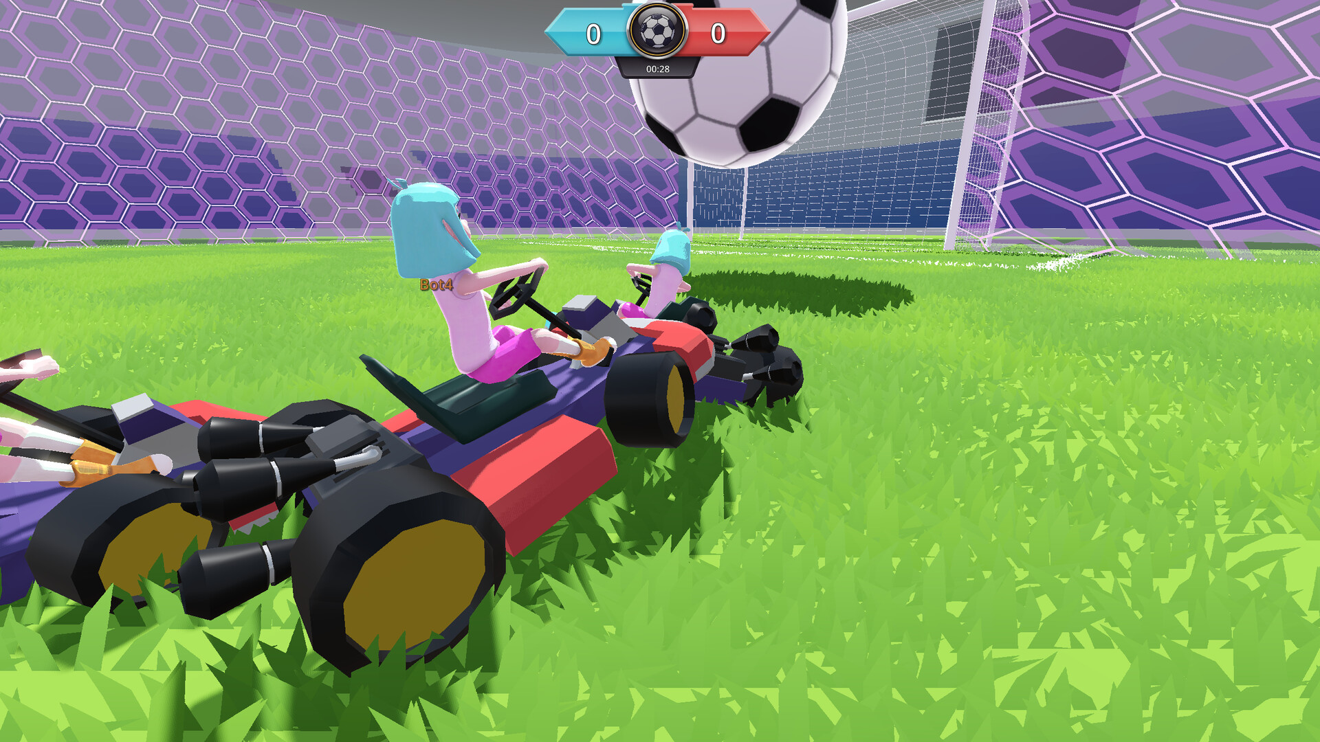 Kart Soccer Party screenshot #2