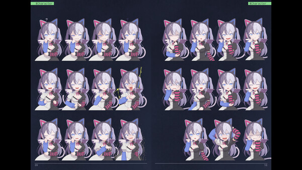 Digital Artbook -Demons' Timeline-