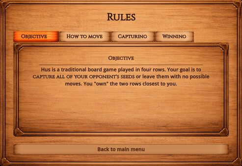 Hus: The 4-Row Mancala screenshot