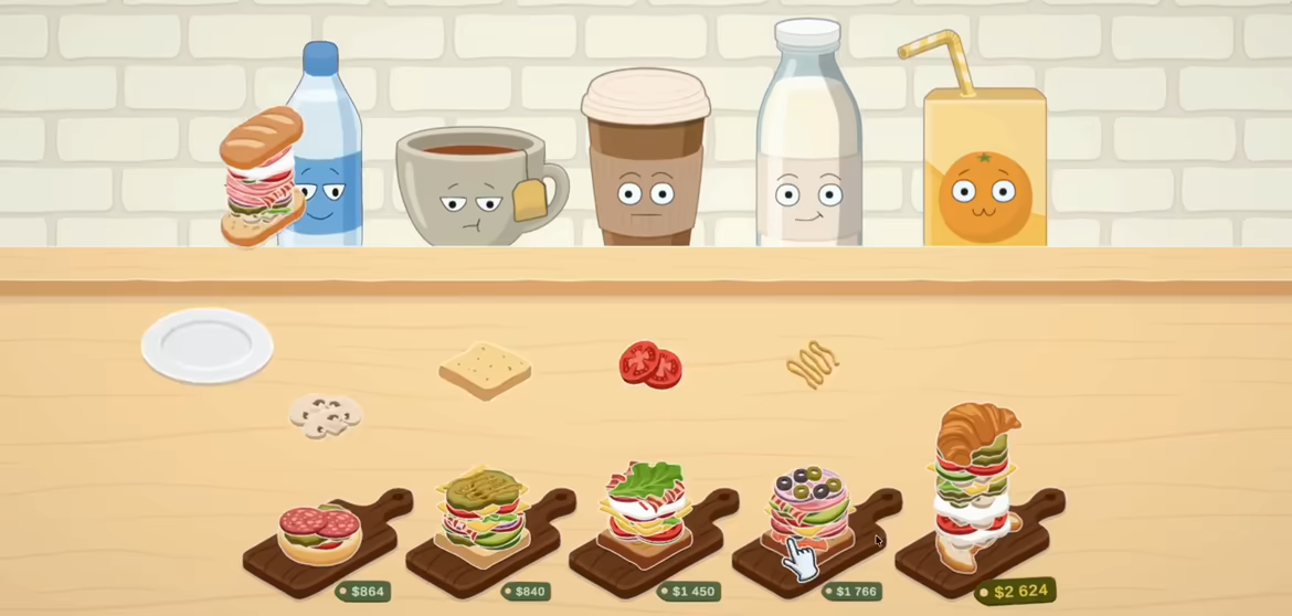 Sandwich +1 video 1