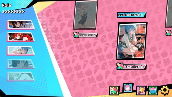 Pretty Girl Puzzle · Summer Phantomfor windows and Linux 1