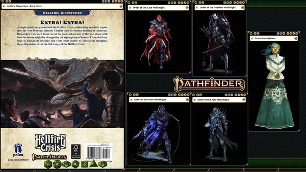 Fantasy Grounds - Pathfinder 2 RPG - Lost Omens: Hellfire Dispatches
