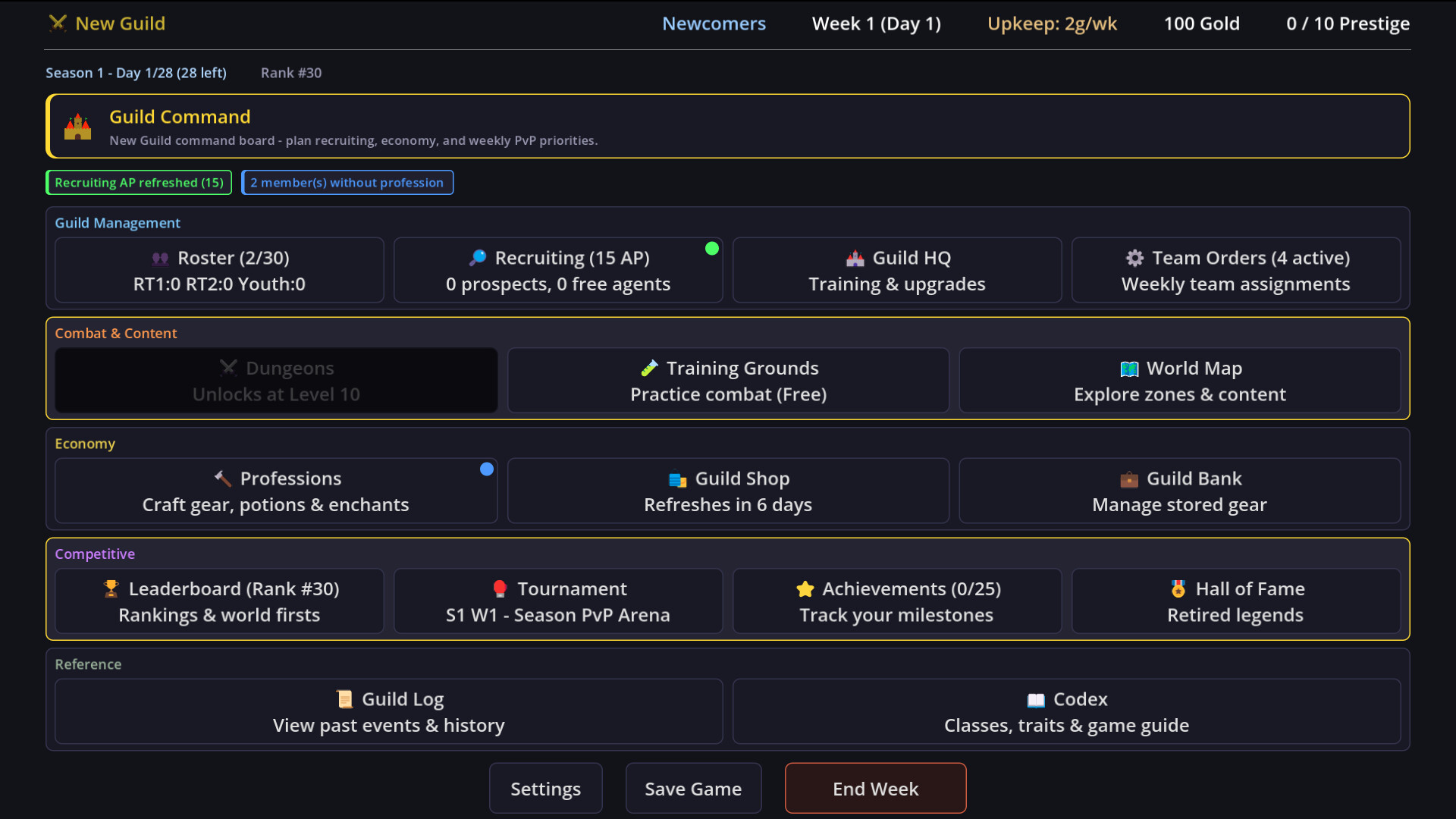 Mythic Manager screenshot #5