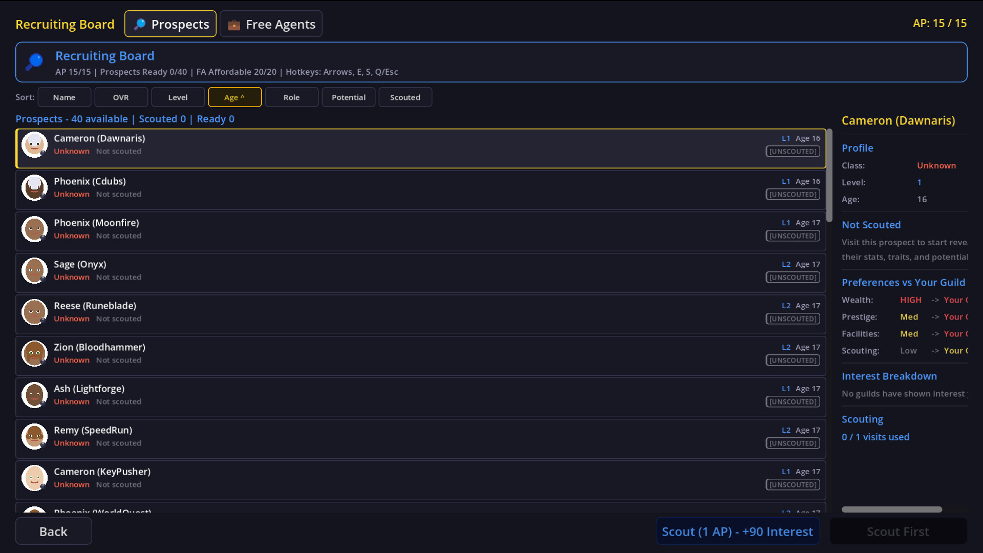 Mythic Manager screenshot 2