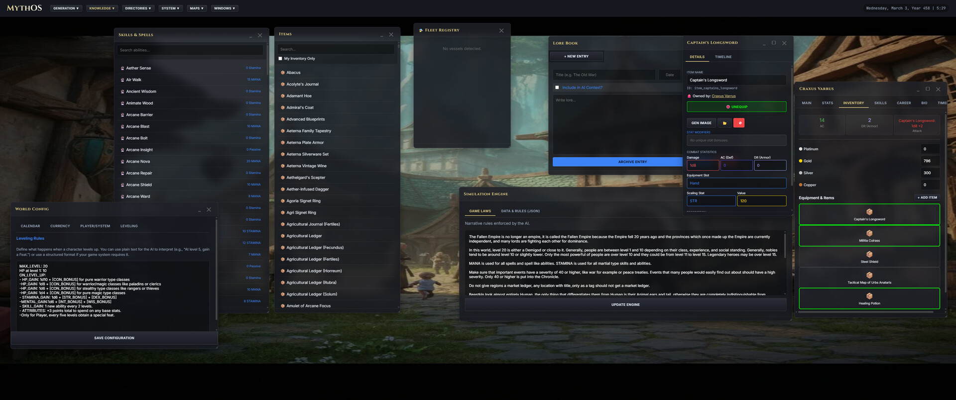 Myth-OS screenshot #18