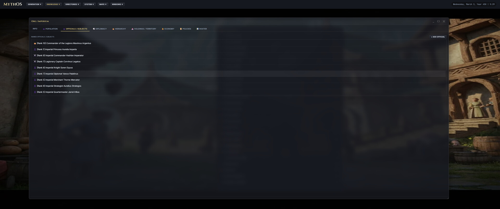 Myth-OS screenshot #11