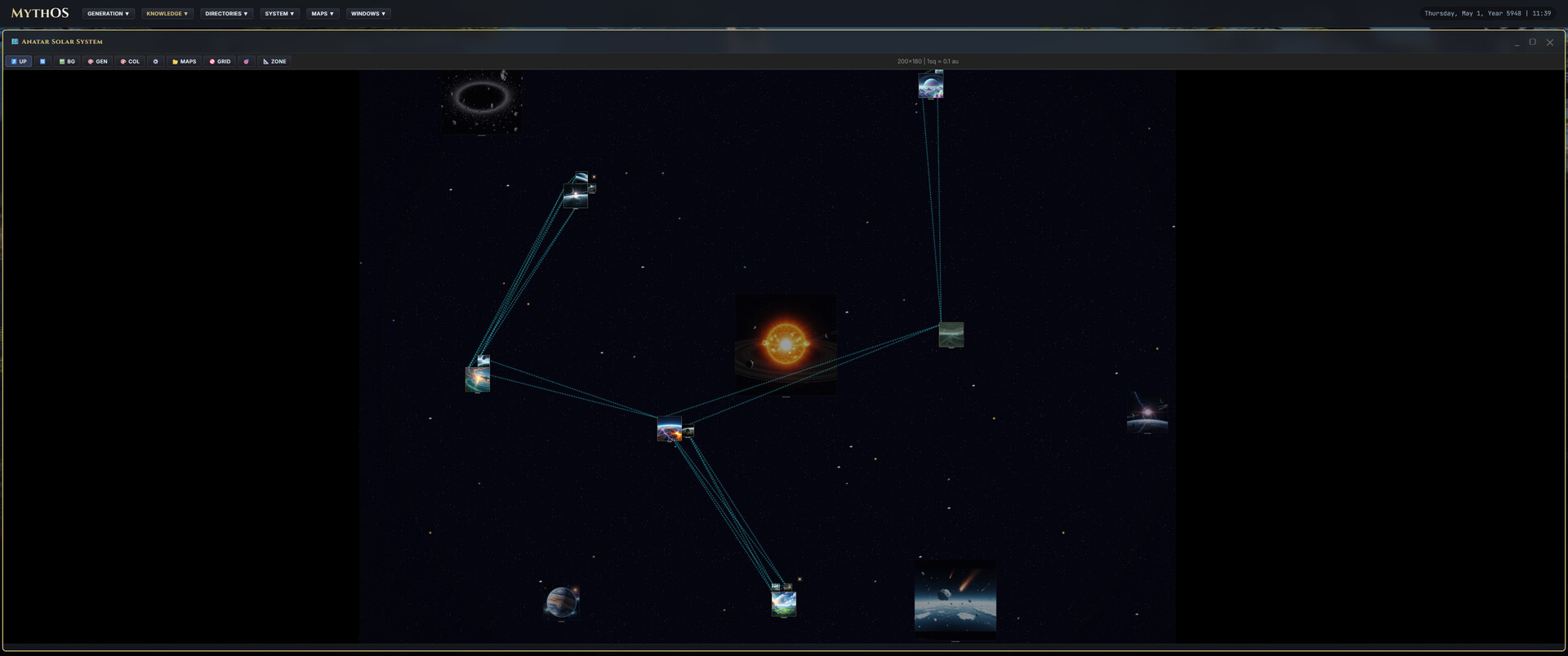 Myth-OS screenshot 2