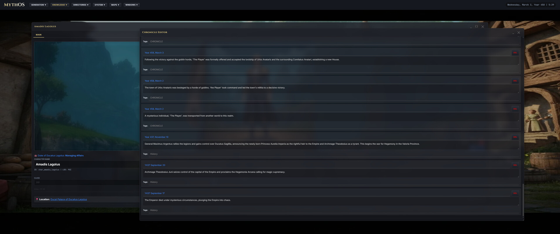 Myth-OS screenshot #4
