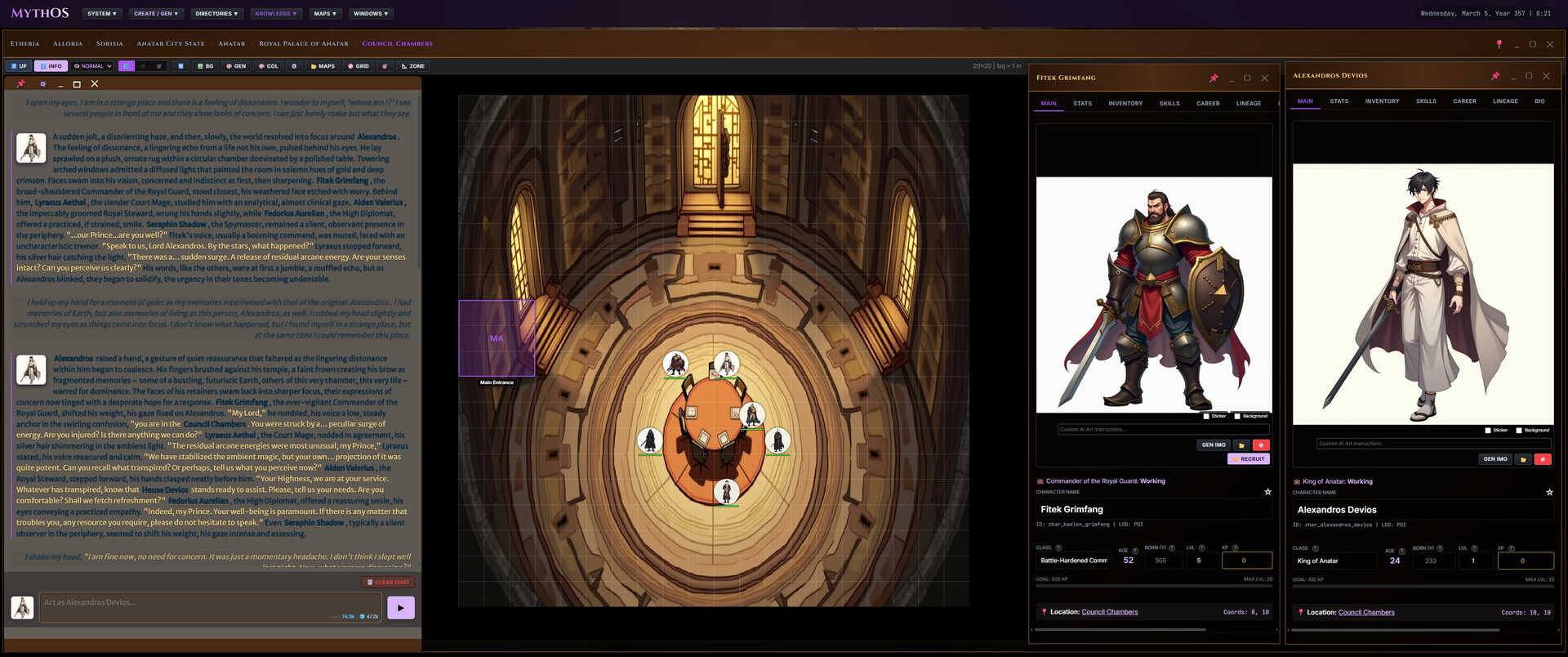 Myth-OS screenshot 5