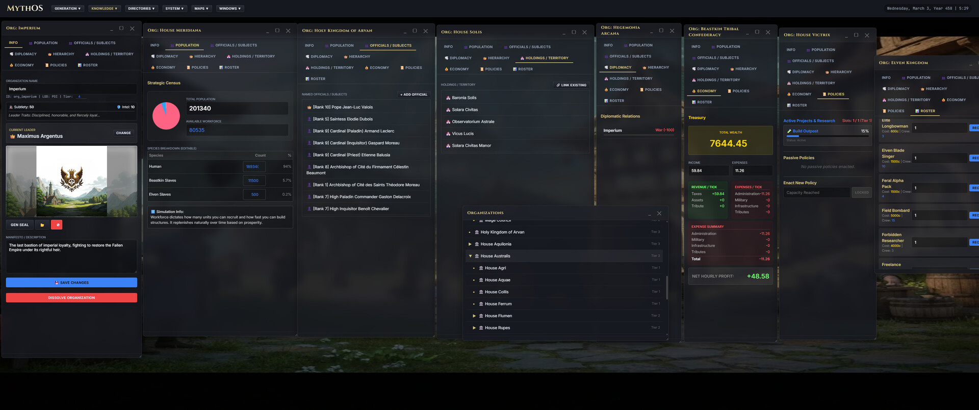 Myth-OS screenshot #17