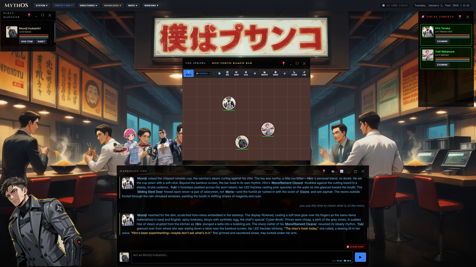 Myth-OS screenshot 11