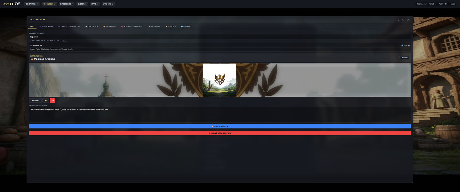 Myth-OS screenshot #14