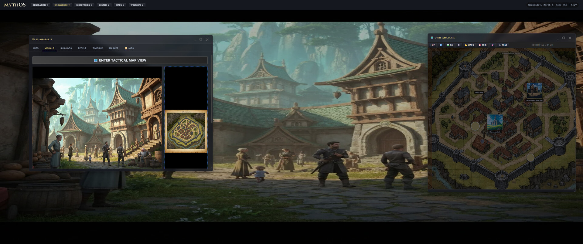 Myth-OS screenshot #2