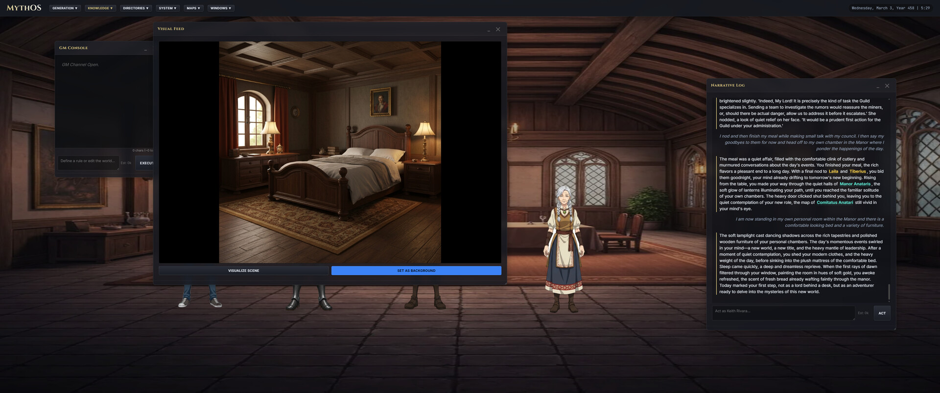 Myth-OS screenshot #8