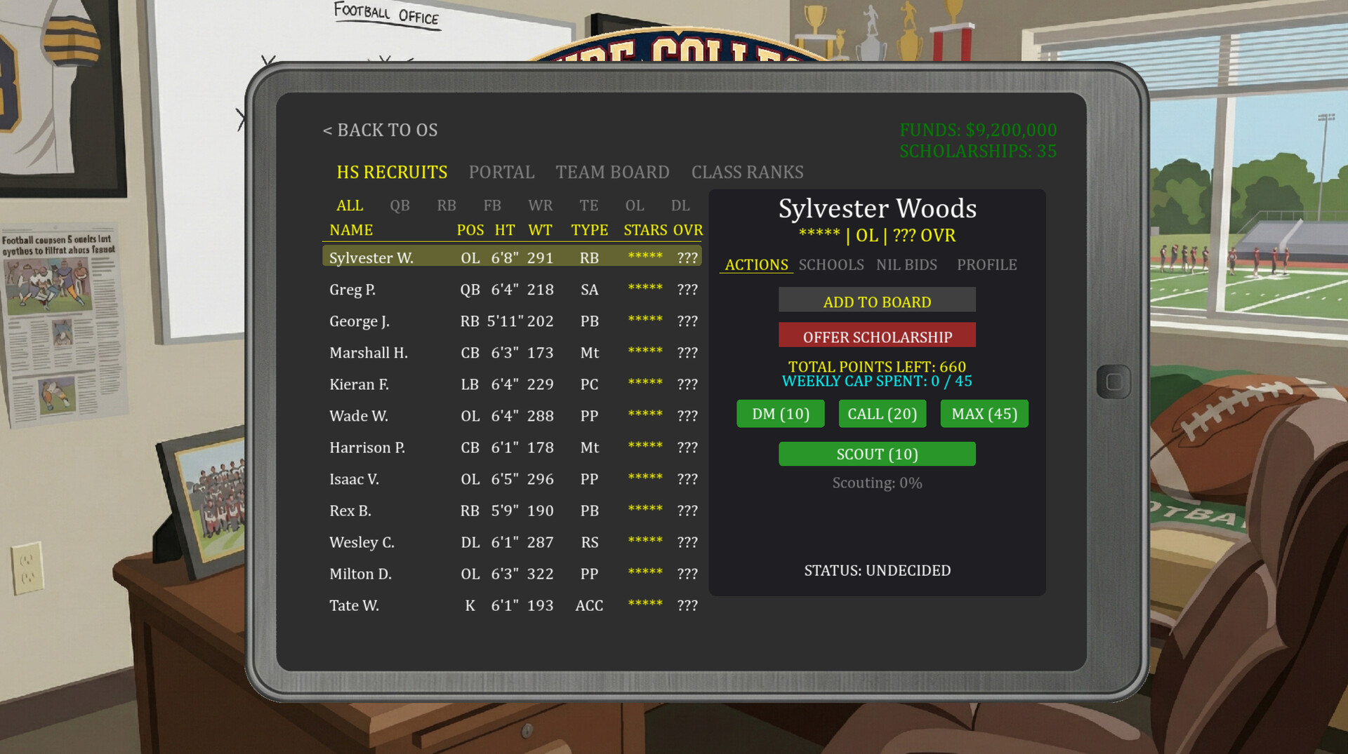 Pure College Football screenshot 1