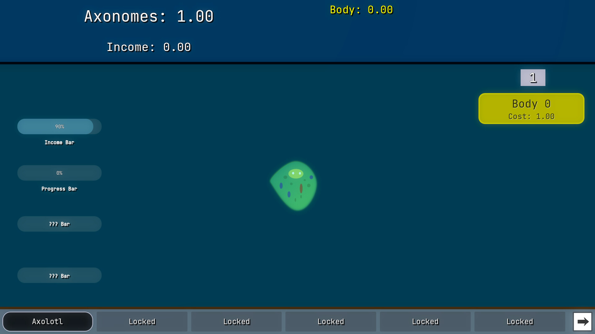 Axomorph Idle screenshot 1