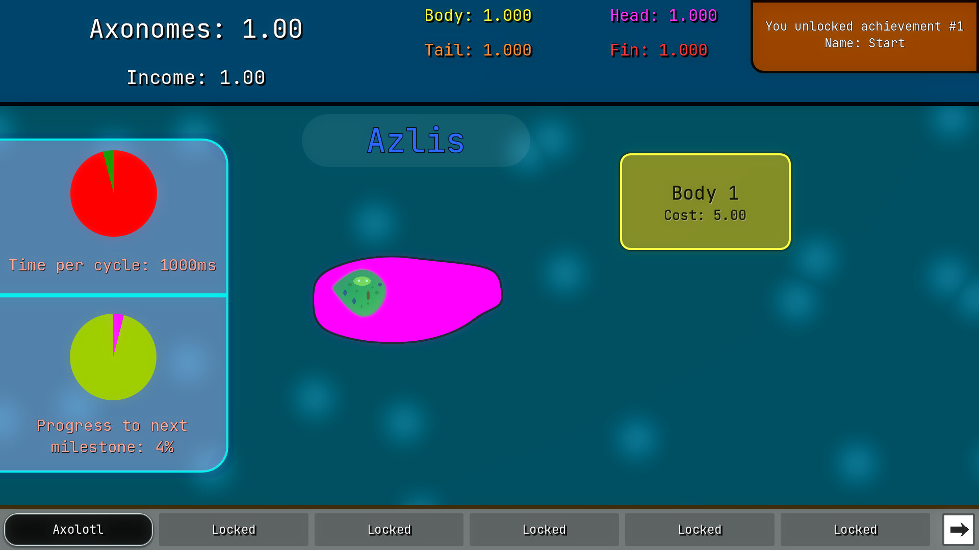Axomorph Idle screenshot 2