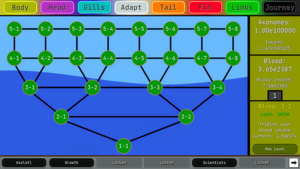 Скриншот 3 из игры Axomorph Idle