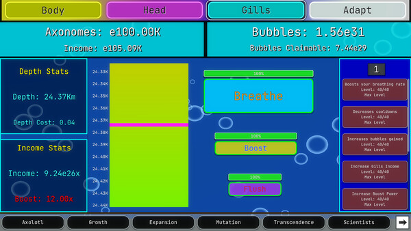 Axomorph Idle screenshot 3
