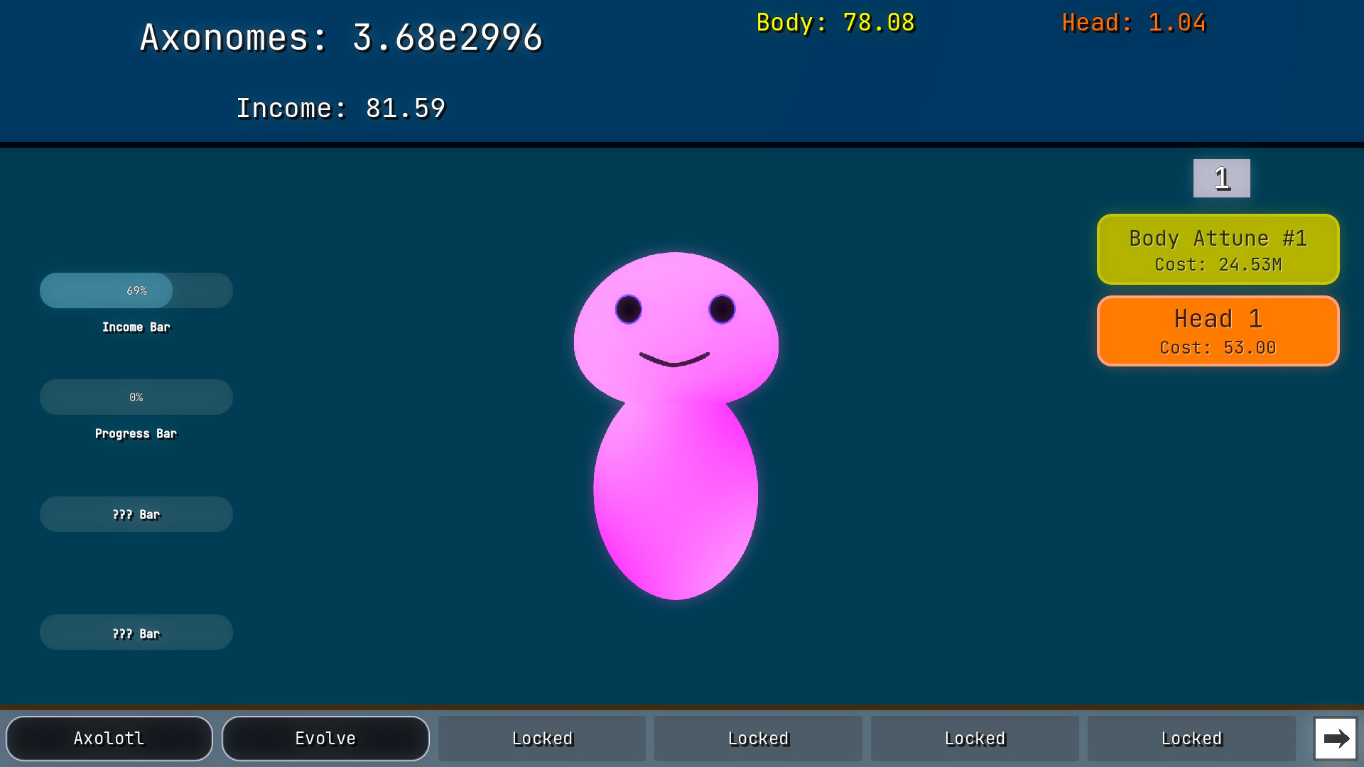 Axomorph Idle screenshot 2
