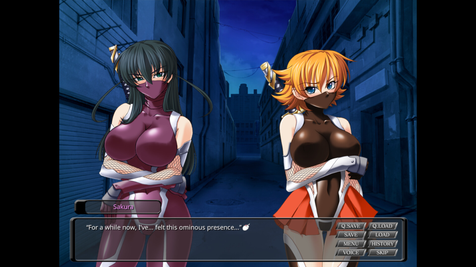Taimanin Asagi 2のスクリーンショット 1