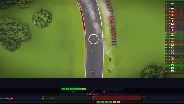 Screenshot 2 of The Undercut: Racing Manager - additional gameplay view