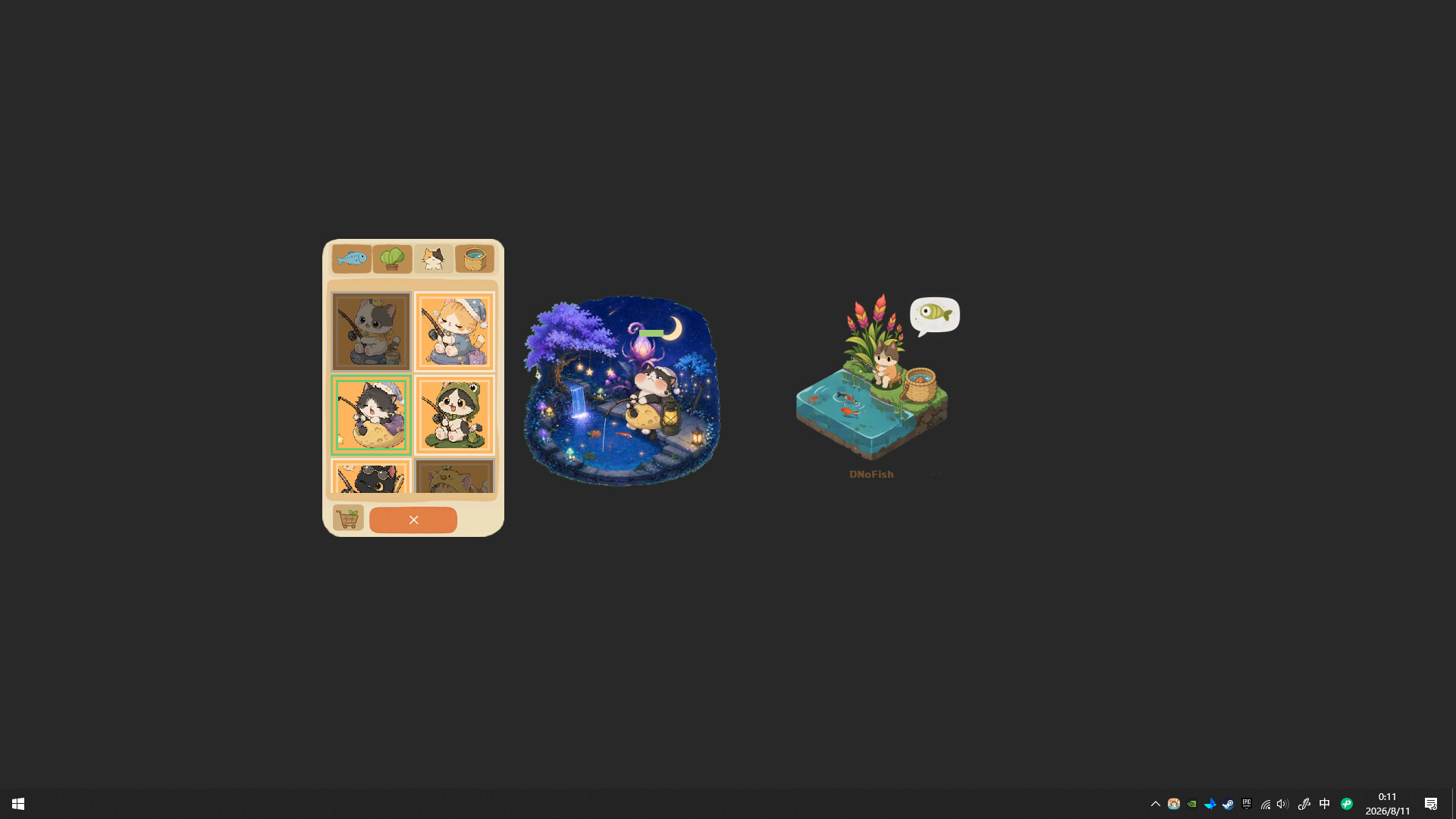Desktop Pet: DonEatFish screenshot 1