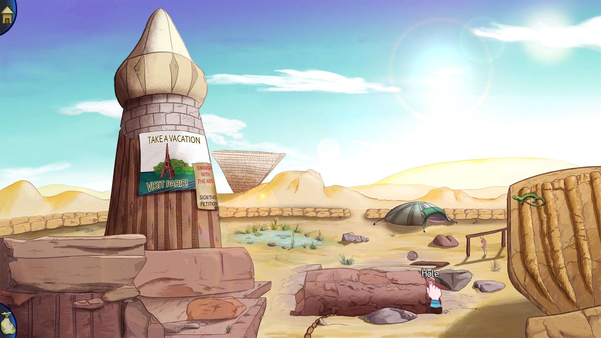 Screenshot de Demetrios: The BIG Cynical Adventure