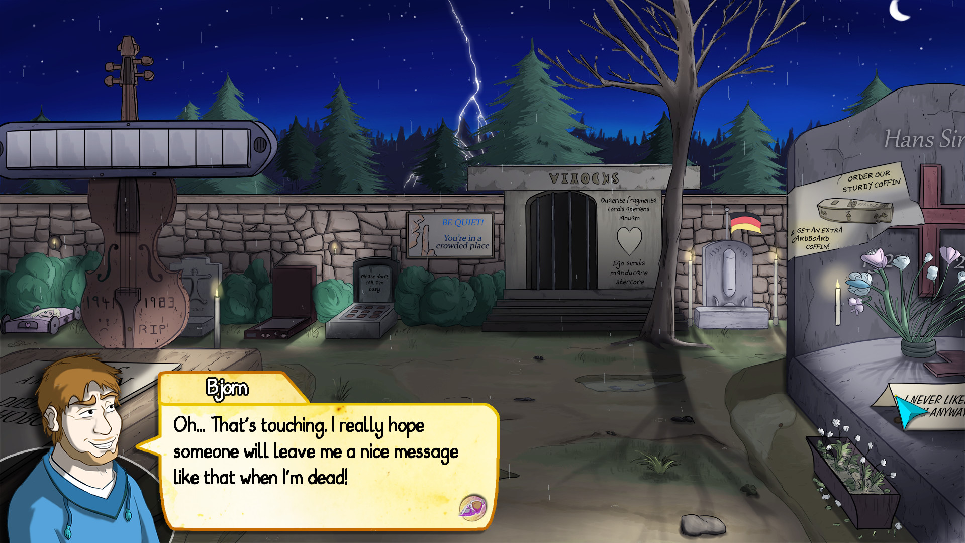 Screenshot de Demetrios: The BIG Cynical Adventure
