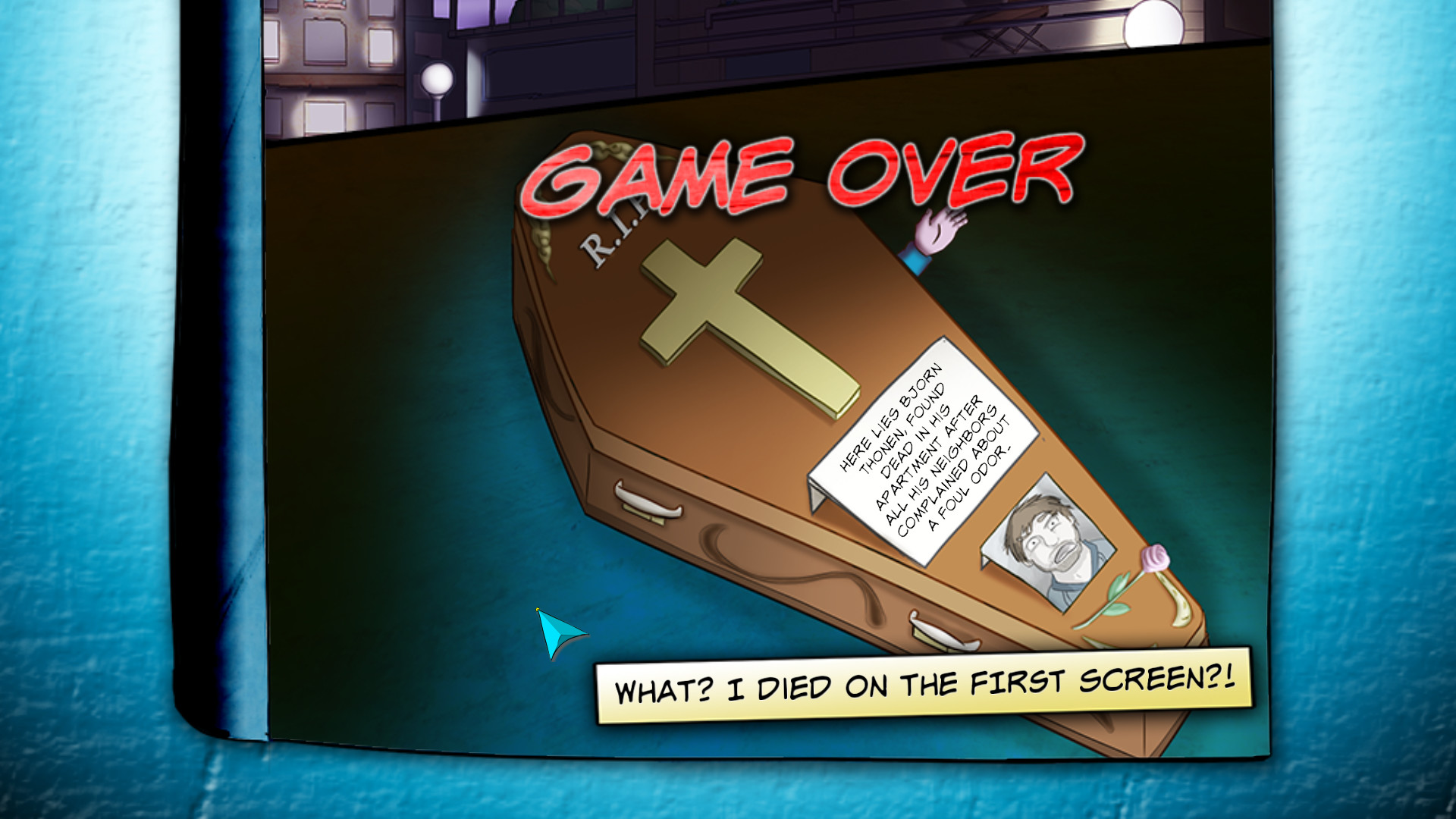 Screenshot de Demetrios: The BIG Cynical Adventure