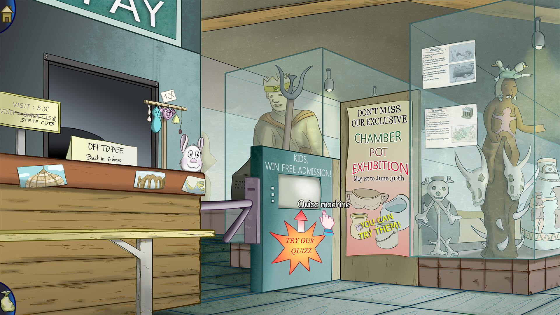 Screenshot de Demetrios: The BIG Cynical Adventure