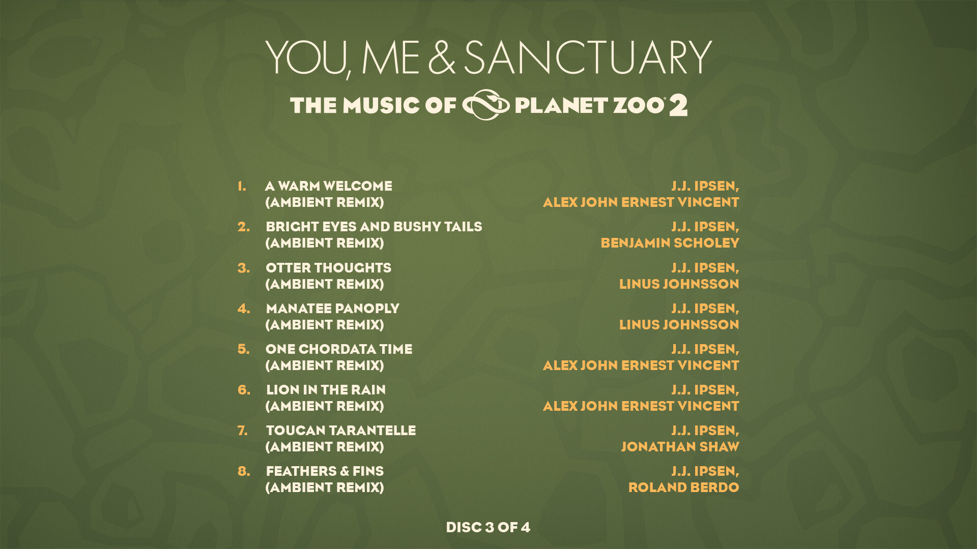 You, Me & Sanctuary, The Music of Planet Zoo 2 screenshot 3