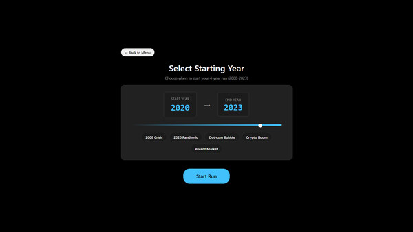 Screenshot of Second Chance at a Billion gameplay showing in-action mechanics