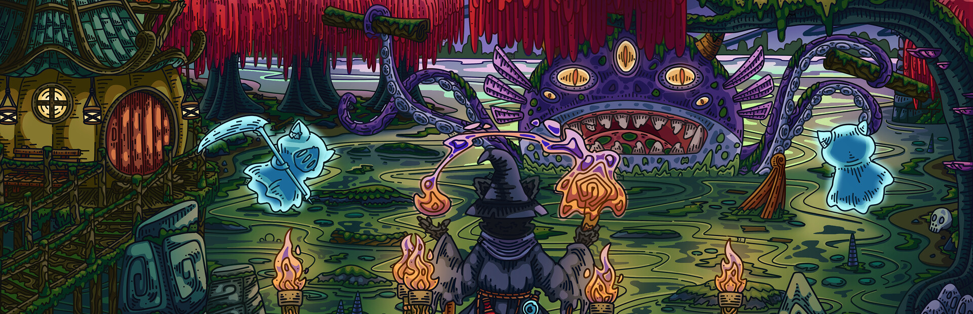 100 Swamp Cats