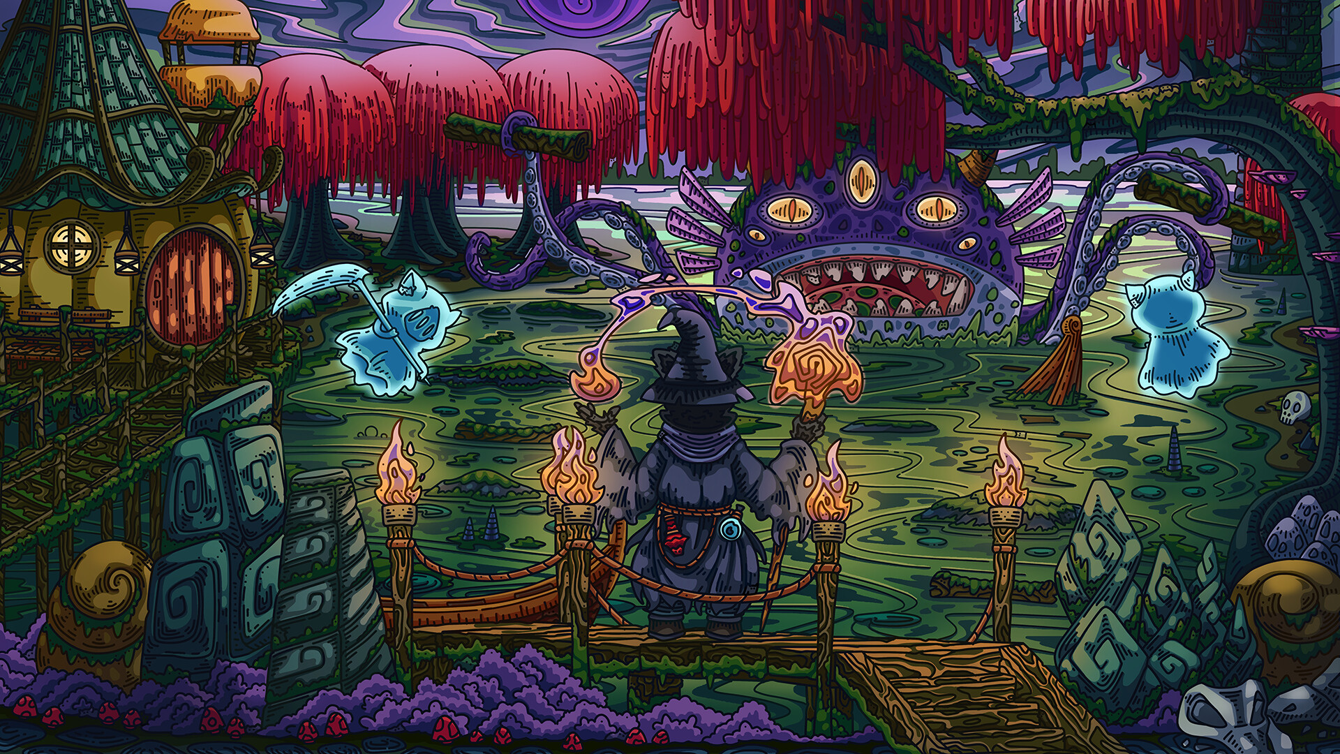 100 Swamp Cats screenshot #1