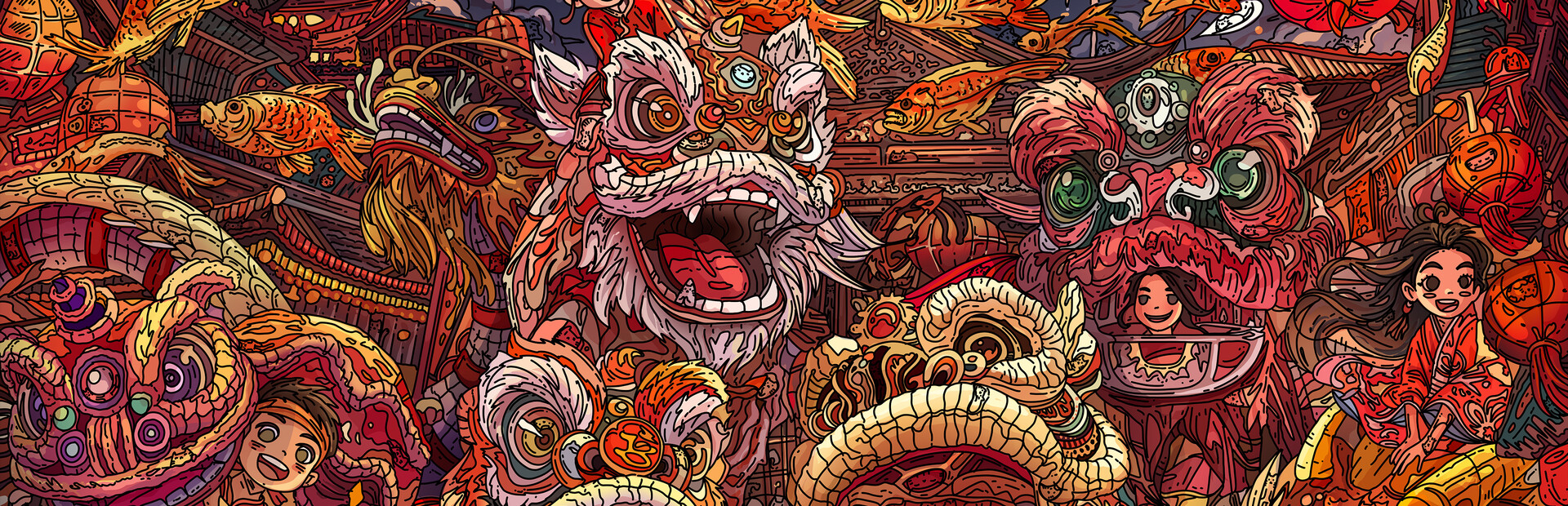100 Lunar Cats