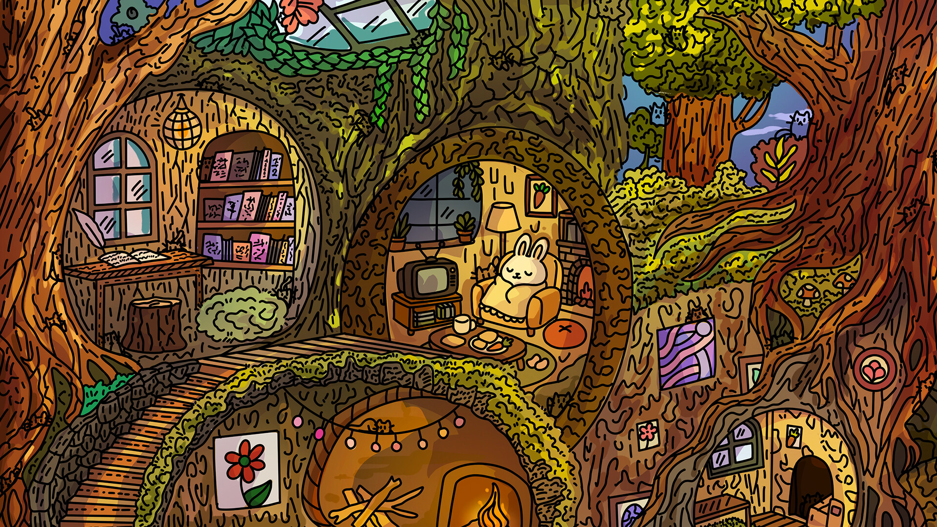 100 Sherwood Cats screenshot #1