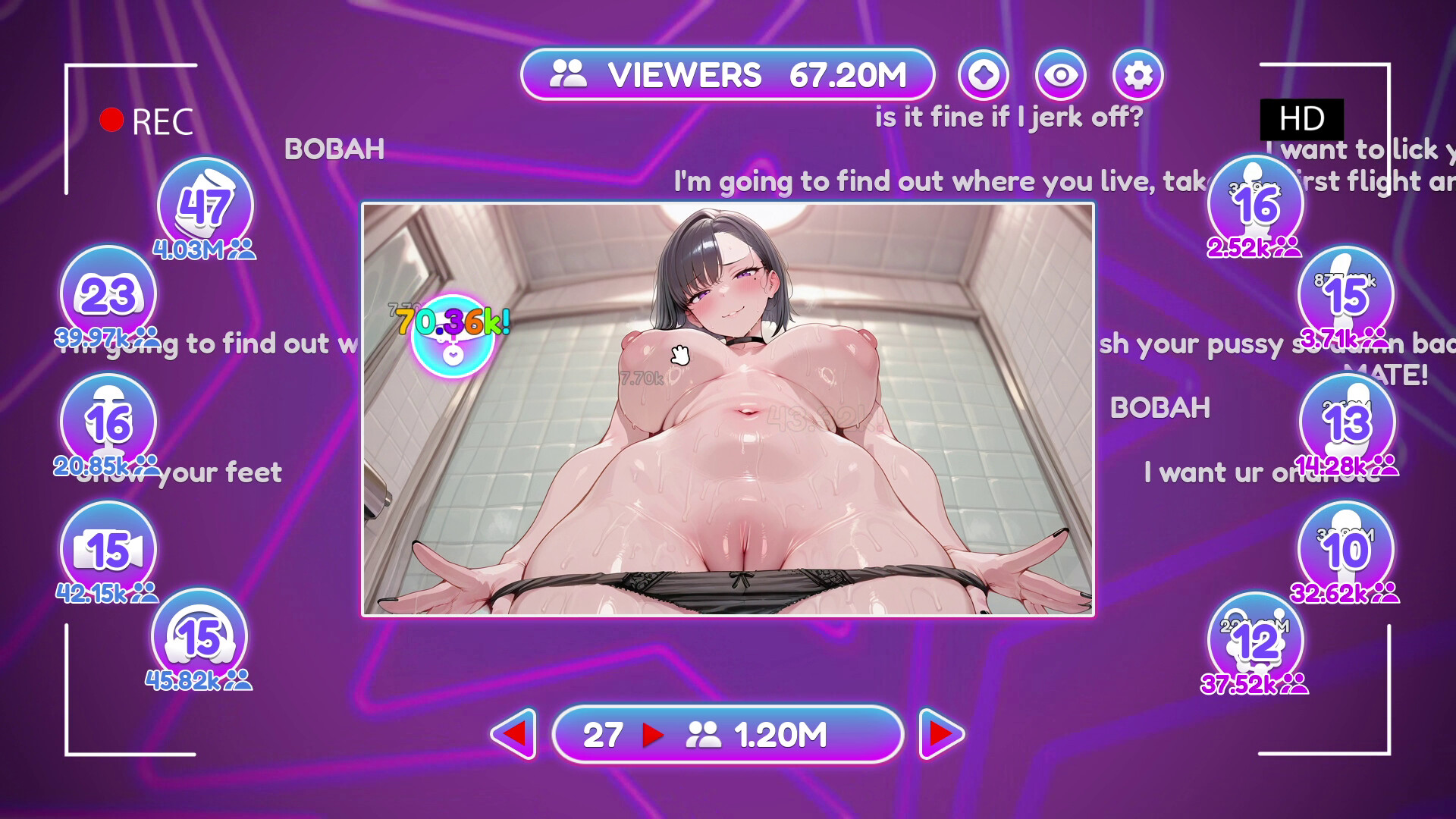 Clicker Complex: Vira’s Private Stream screenshot #10