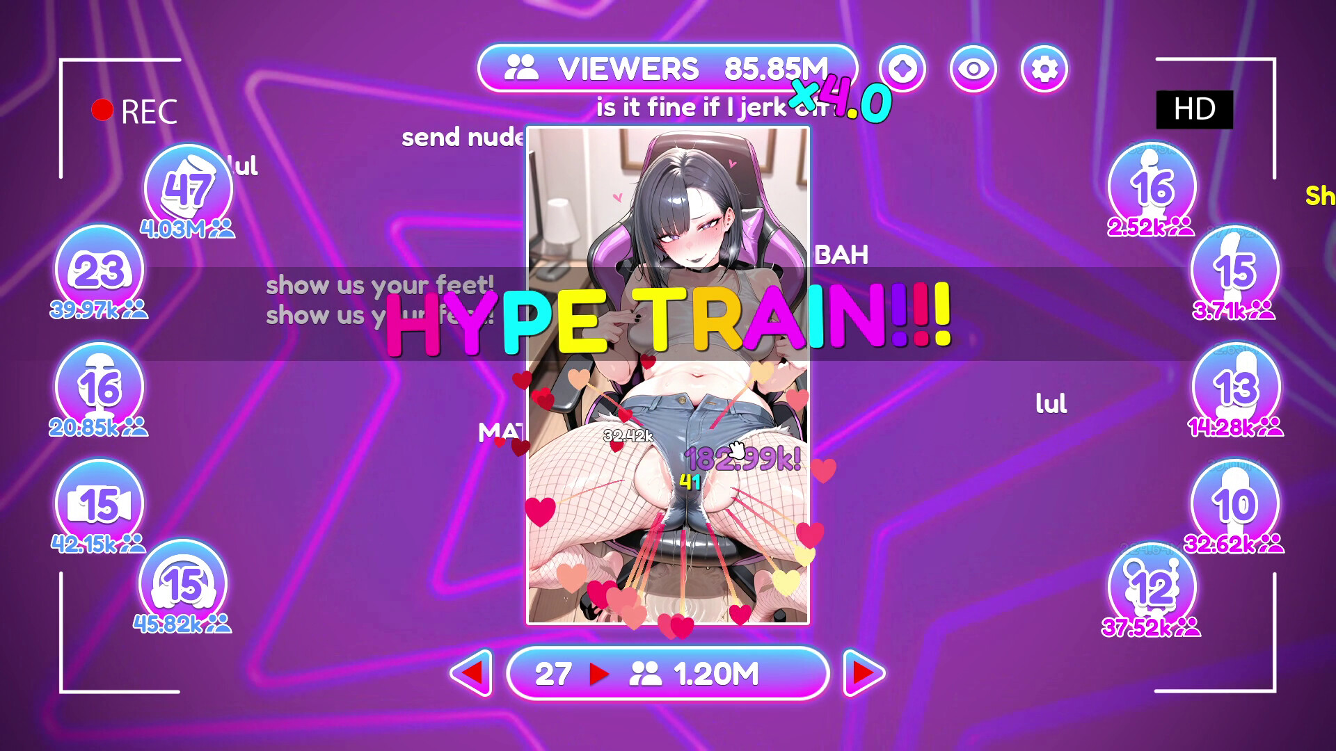 Clicker Complex: Vira’s Private Stream screenshot #6